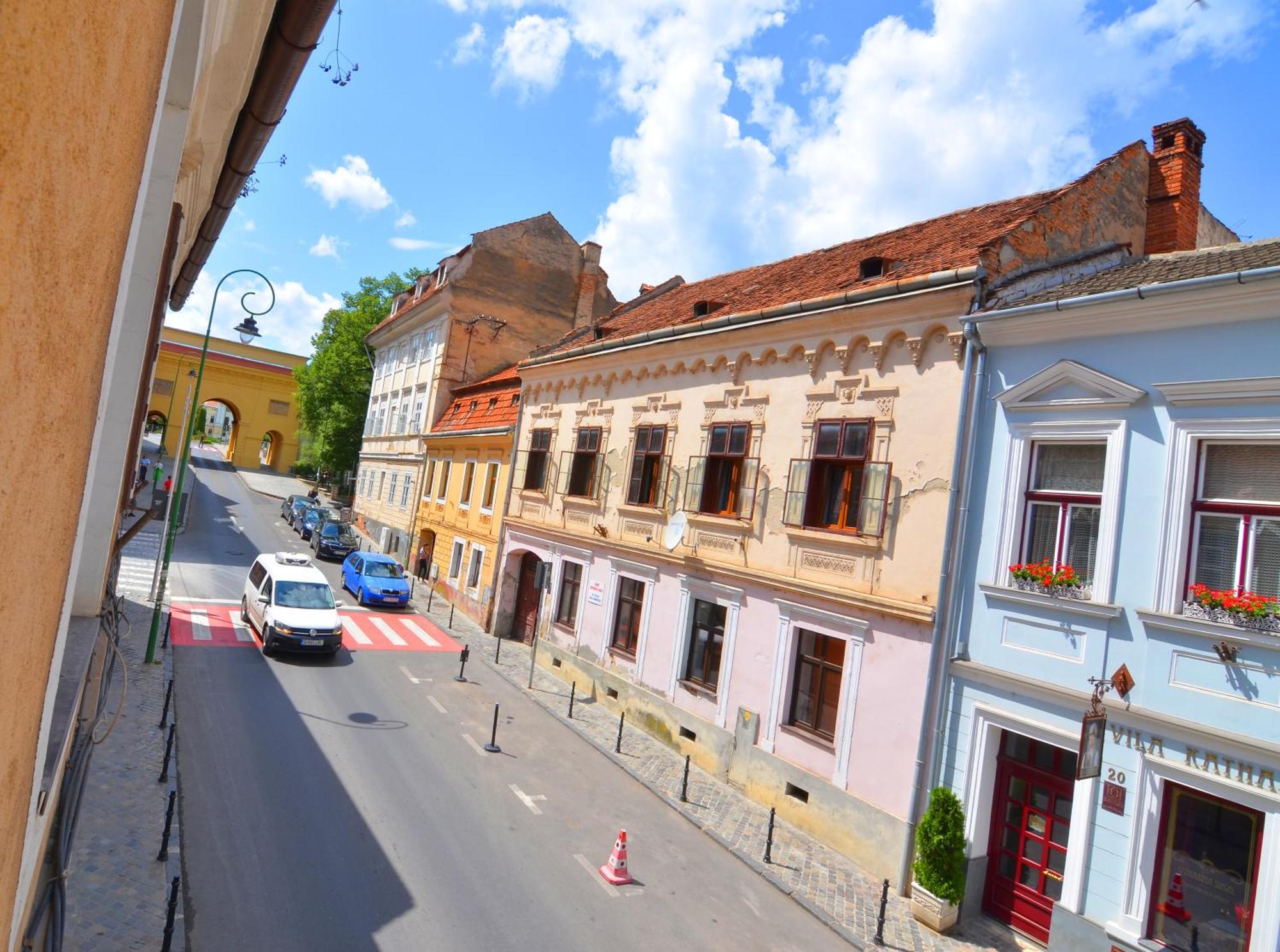 Charming Apartment - Heart Of Brasov Poarta Schei Exteriör bild